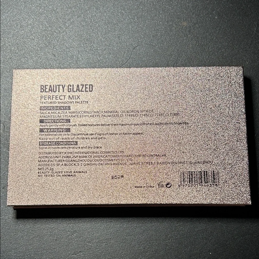 Beauty Glazed Perfect Eyeshadow Palette - Warm Pink & Rose Tones